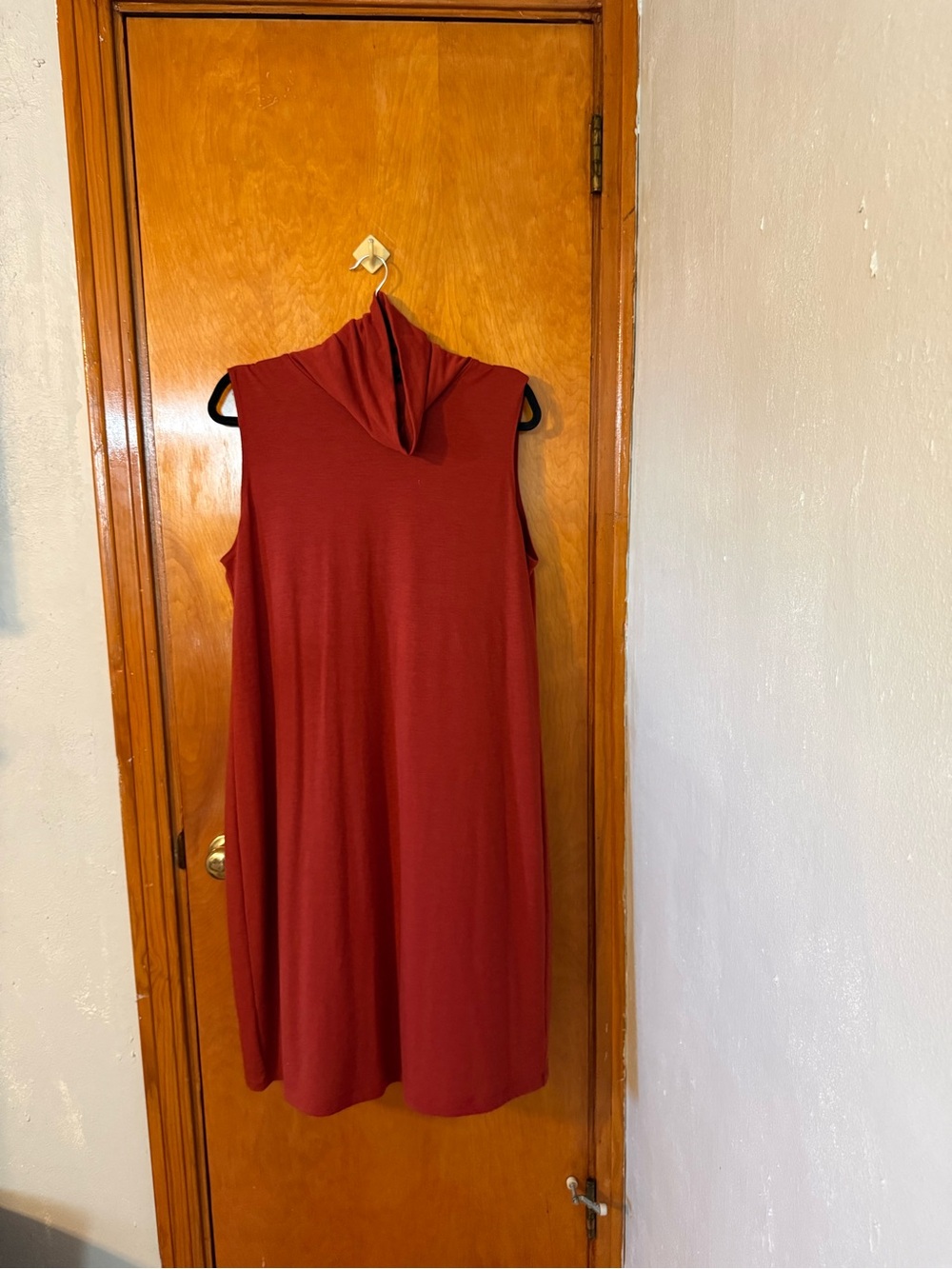 Old Navy Sleeveless Shift Dress - Rust Orange